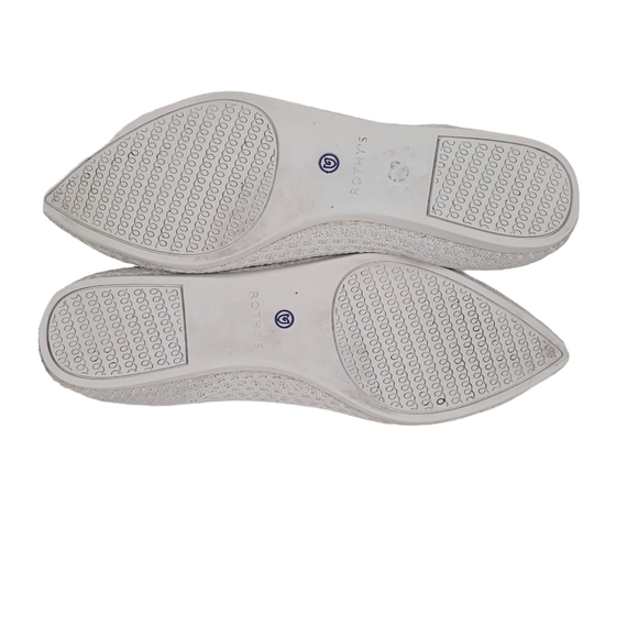 Rothy's The Point in Salt Honeycomb Flats - Picture 11 of 13